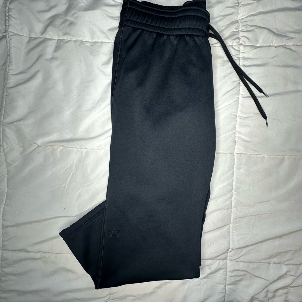 Under Armour Men’s ColdGear Black Fleece Joggers – Size L